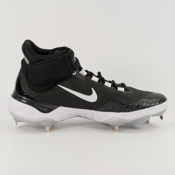 Nike Alpha Huarache Elite 4 Mid \'Black Dark Smoke Grey\' DJ6520-011 main image 10